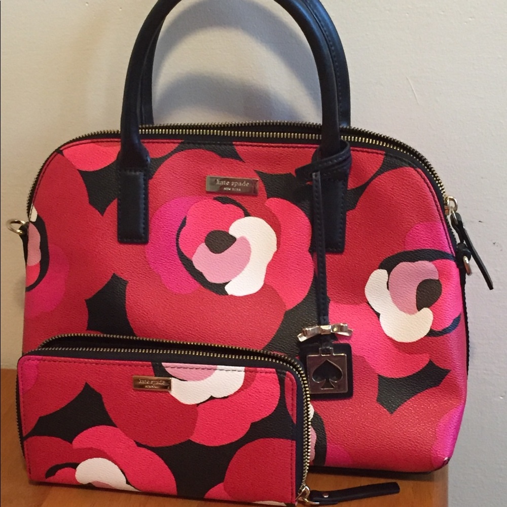 Kate Spade handbag with matching wallet